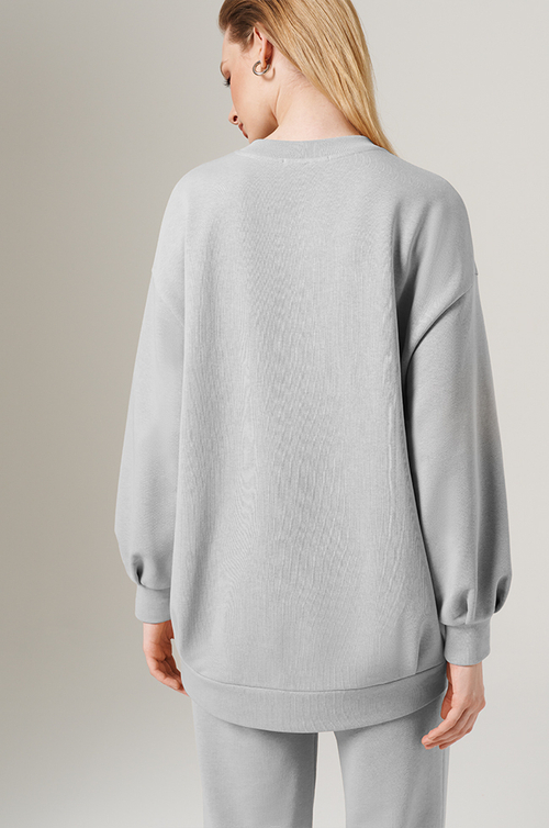 23148 Свитшот женский (серый)