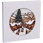 Подставка декоративная керамика 15см «Новогодние гуляния»