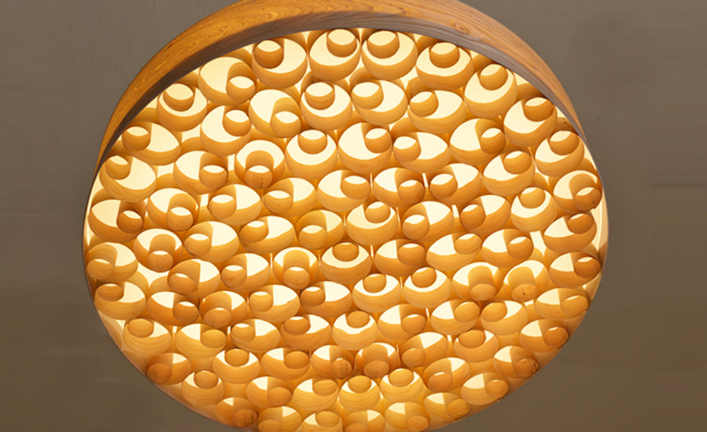 Pendant design lamp Spiro by LZF D80 (White)