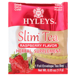Hyleys Tea, Slim Tea, малина, 25 чайных пакетиков в фольгированных конвертах, 37,5 г (1,32 унции)