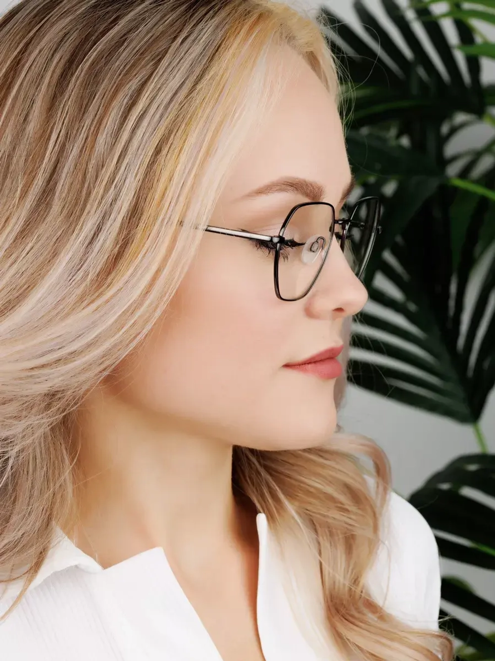 Оправа для очков женская брендовая металл