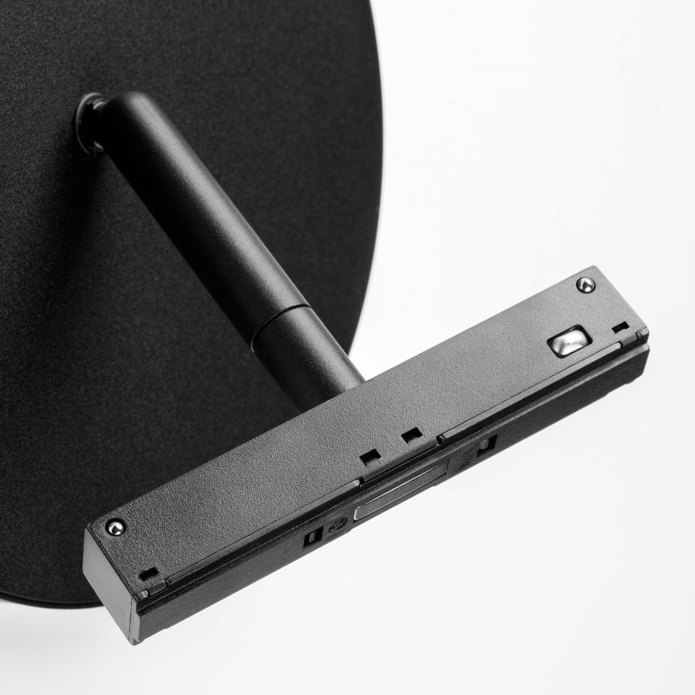 209747 Светильник поворотный 48V д/трека UNO LED 12W 1000LM 180G ЧЕРНЫЙ МАТОВЫЙ 4000K