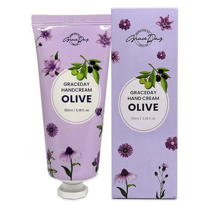 Питательный крем для рук с экстрактом Оливы Grace Day Hand Cream Olive 100мл