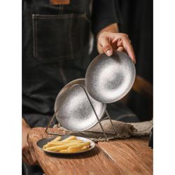 Блюдо круглое d 14 см (поднос) для кофейных зерен "Vintage" нерж. Barbossa-P.L.