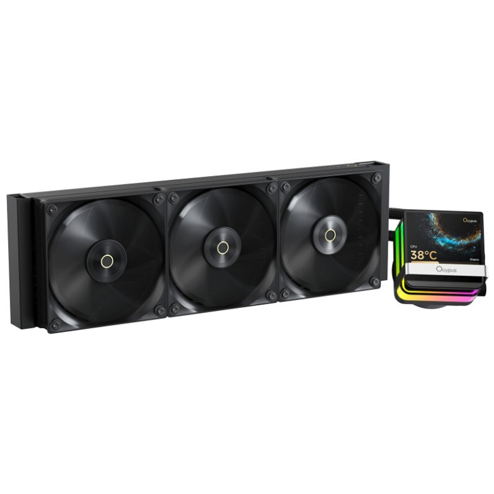 Система водяного охлаждения Ocypus Sigma L36 PRO BK, 360mm, LCD Pump