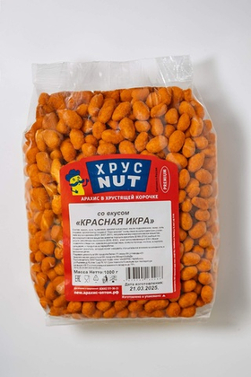 ХрустNUT ПРЕМИУМ КРАСНАЯ ИКРА (Жареный) 1кг