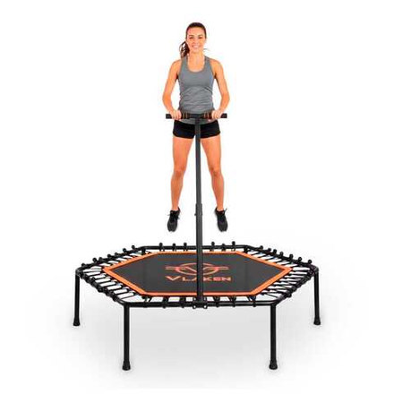 Каркасные батуты с ручкой