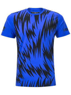 Мужская теннисная футболка Hydrogen Scratch Tech Tee Man - bluette
