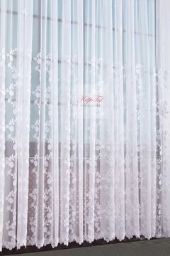 Тюль Амели французская сетка (белый)