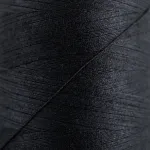 Нитки швейные 40/2 5000 ярд. (4572 м), 1 шт. черные, DEVELIA (Девелиа), 665621