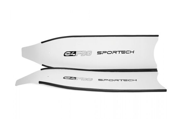 Ласты C4 Carbon Sportech Silicone FBG белый