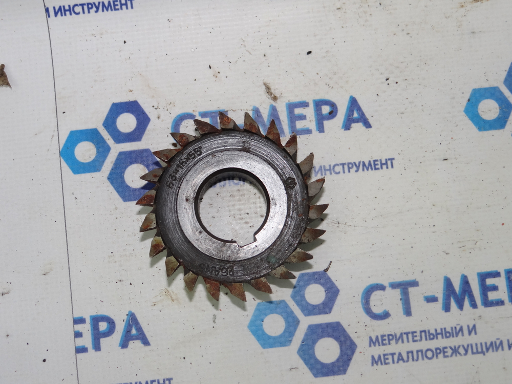 Фреза дисковая одноугловая 63х16х55° Р6АМ5 z=22 (следы экспл.)
