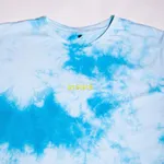 Футболка Тай Дай Бело-голубая