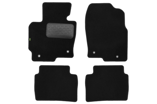 Коврики в салон Klever Standard MAZDA CX5 АКПП 2011-2015, 2015-2017, внед., 4 шт. (текстиль) Klever.KVR02332201210KH
