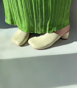 Женские летние мюли из натуральной кожи