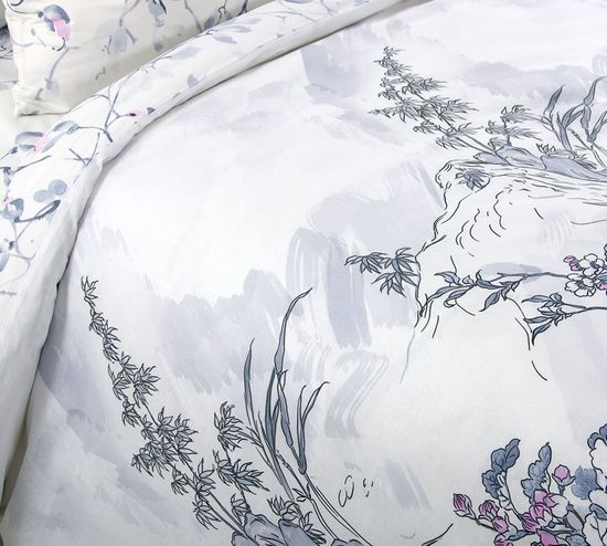Семейный комплект постельного белья Гравюра перкаль