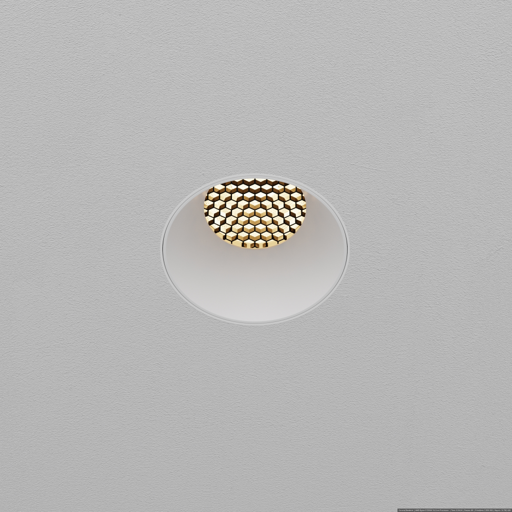 Встраиваемый светодиодный светильник Maytoni Dip DL119-10W-3K-TRS-W