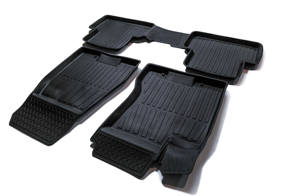 Коврики резиновые в салон 3D PREMIUM для Nissan X-Trail (2007-2015) SRTK.PR.NS.X.TR.07G.02029