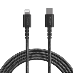 Кабель Anker PowerLine Select+ USB-C - Lightning 90см (A8617H11) черный