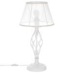 Citilux Ровена CL427810 Настольная лампа с абажуром Белая