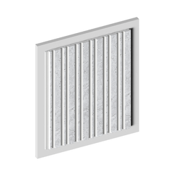 Стеновая панель HiWood декорированная, 270x12 см