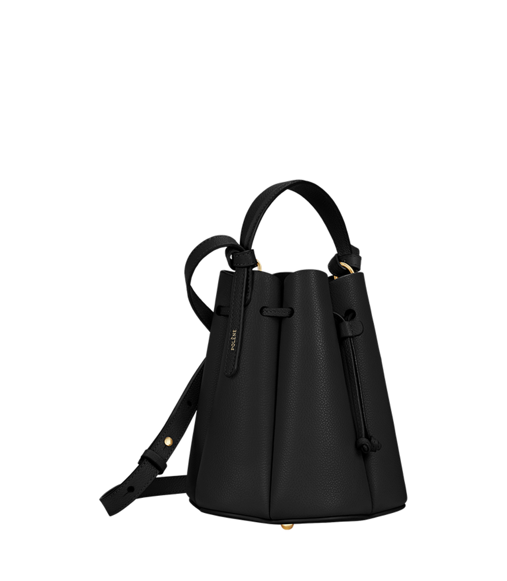 Сумка Polene Numéro Huit Mini EDITION TEXTURED BLACK