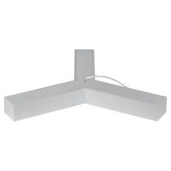 Светильник LED ЭРА Geometria SPO-142-W-40K-044 Igrek 44Вт 4000K 3500Лм IP40 800*80 белый подвесной драйвер внутри | Декоративные светильники Geometria