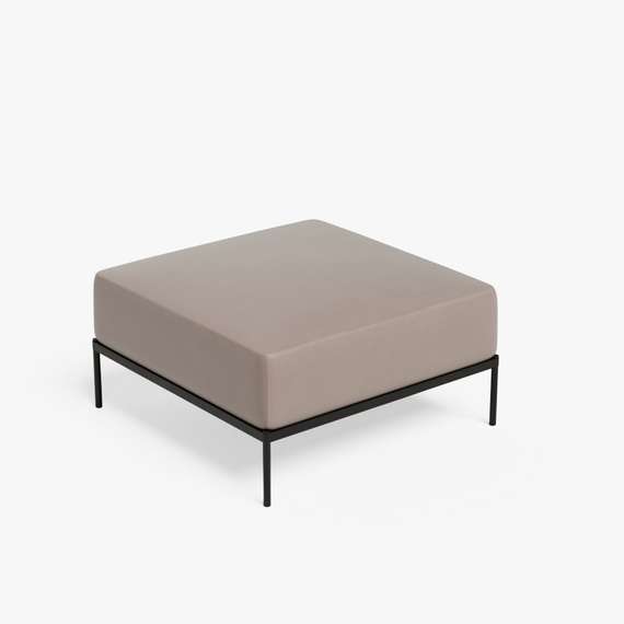 Rio Модуль без спинки РСЕ-03 Линкольн 201/Металл Черный 810*810*445