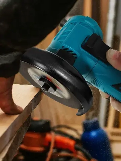 Электрическая шлифовальная машина, бесщеточный миниатюрный угловой станок 3 дюйма , 0 акб