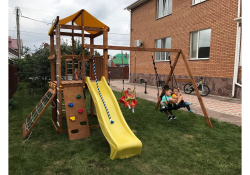 Детская игровая площадка Мадагаскар Король Джулиан