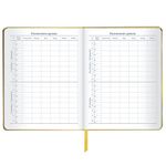 Дневник 1-11 класс 48 л., кожзам (твердая с поролоном), фольга, BRAUBERG HOLIDAY, "Музыка", 106914