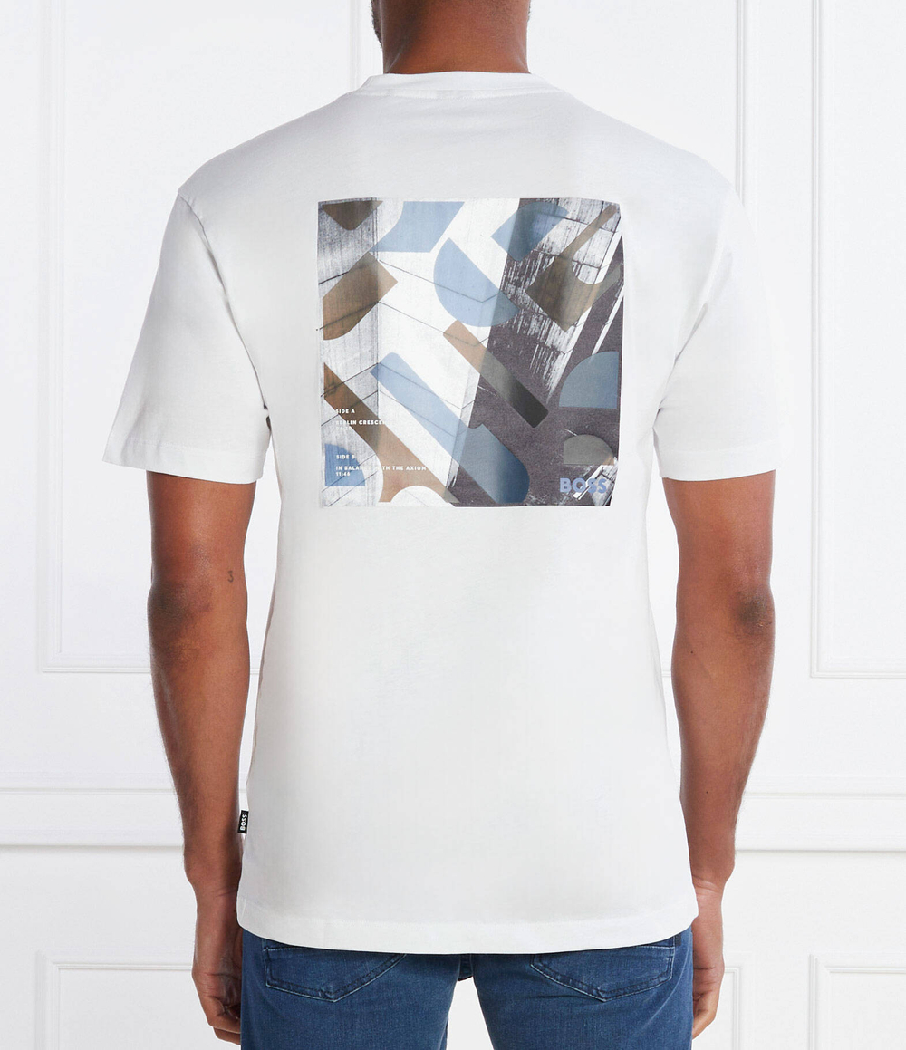 Футболка Tessin 18 BOSS BLACK - белый(50505769)