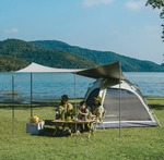 Палатка Naturehike Ango 3-местная, быстросборная, серая, артикул CNK2550WS010-VGL3