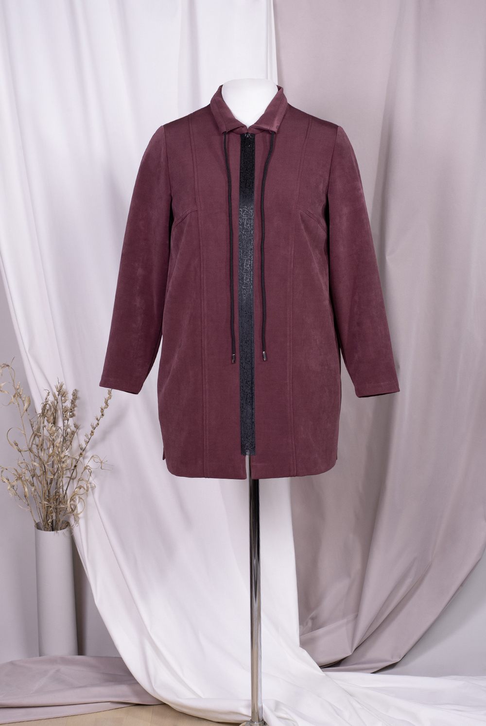 Жакет женский 3388ЛП, коричневый #76К043388ЛП