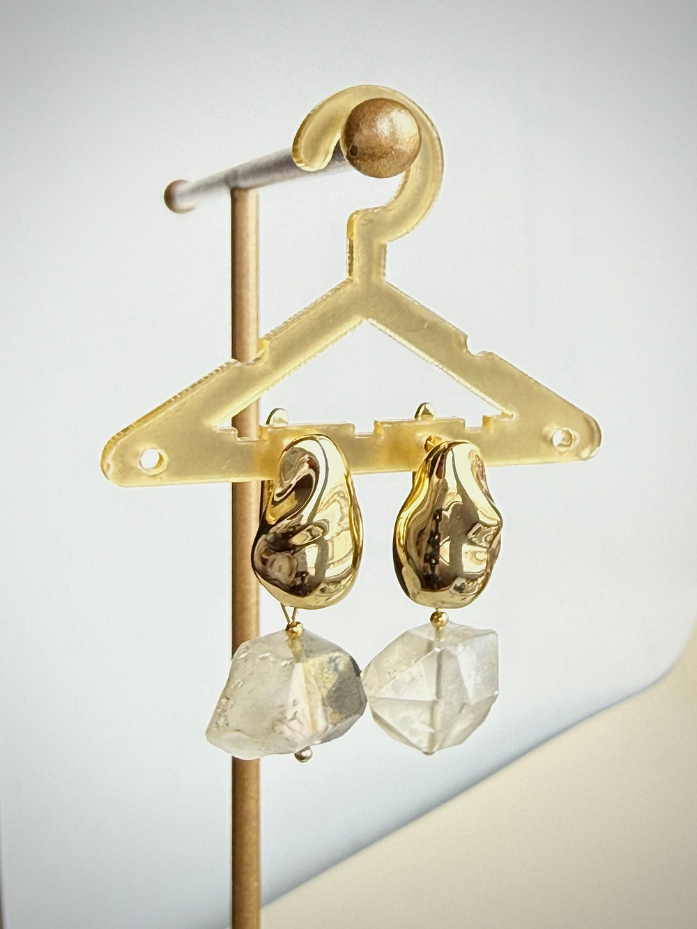 Серьги с горным хрусталем «925» качество