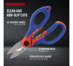 Ножницы электрика WORKPRO WP294003