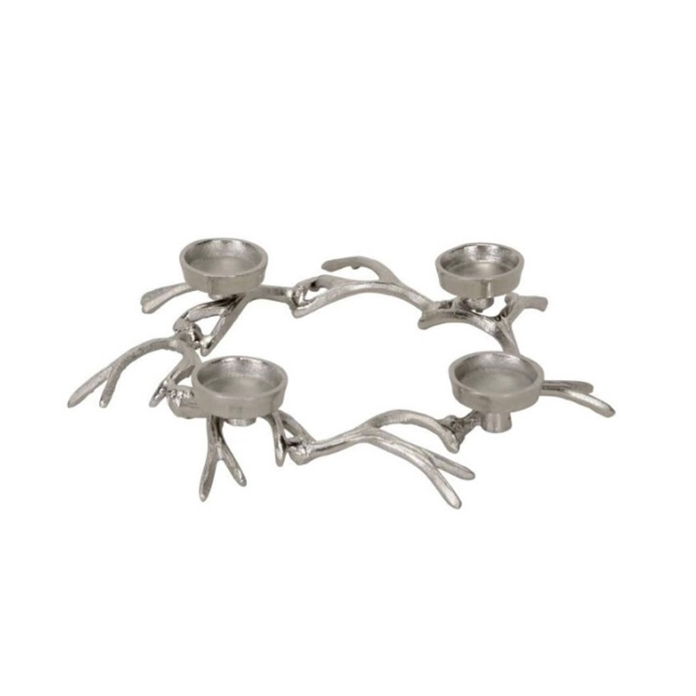 Подсвечник венок Олений рог