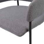 Стул Bergenson Bjorn Wendy, рогожка, темно-серый
