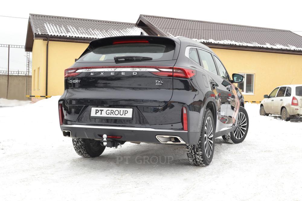 Фаркоп с унив. электрикой Smart, съемный квадрат, EXEED TXL 2021- (паспорт и сертификат) ПТ ГРУПП.EXL-21-991122.00