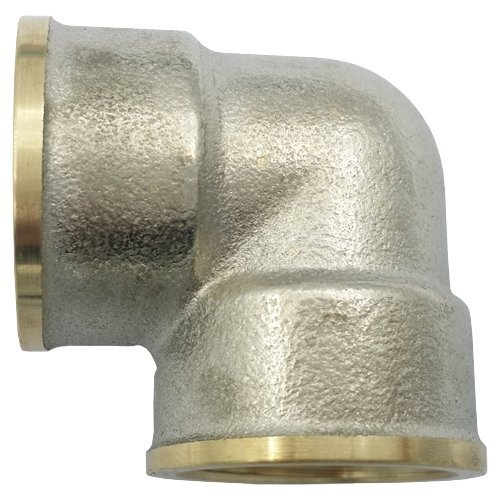 Угольник латунный никелированный ВР/НР Ру 40