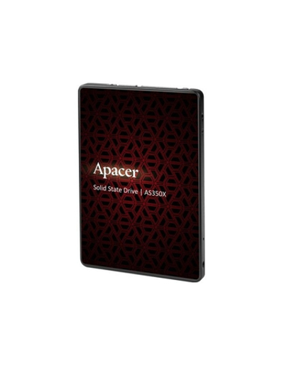 Apacer SSD PANTHER AS350X 128Gb SATA 2.5" 7mm, R560/W540 Mb/s, IOPS 80K, MTBF 1,5M, 3D NAND, Retail (AP128GAS350XR-1)
