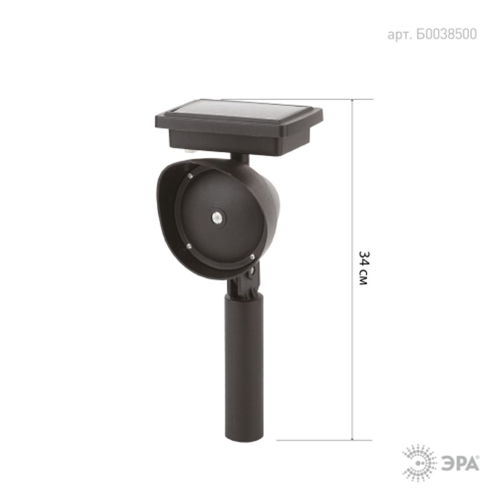 ERAPR024-01 ЭРА Садовый проектор на солнечной батарее, пластик, 34 см