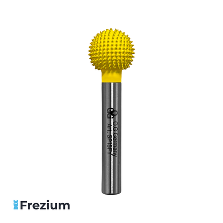 Борфреза твердосплавная по дереву сфера (шар) "O.G.Germany" 14x6x14x49.5 Мелкая Зернистость; SP15FY