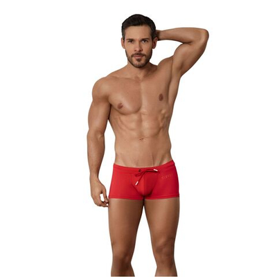 Красные мужские плавки-боксеры Malibu Swimsuit Trunks (Размер: XL) (Цвет: красный)