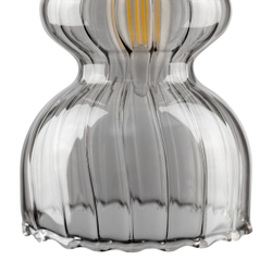 Светильник подвесной Crystal Lux IRIS SP1 A SMOKE