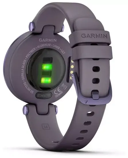 Умные часы Garmin Lily безель цвета полночная орхидея, корпус темная орхидея и силиконовый ремешок