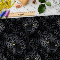 Ткань премиум флис ночная кошка