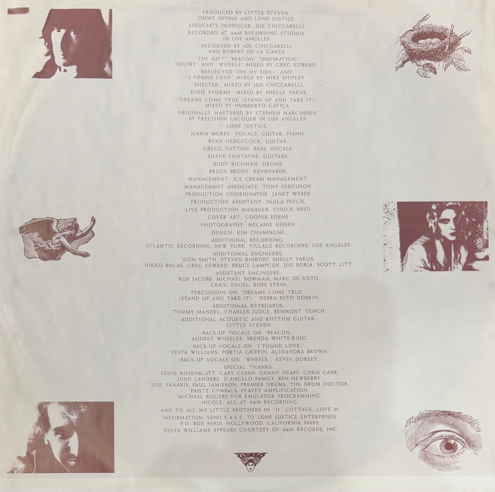 Виниловая пластинка Lone Justice - Shelter LP