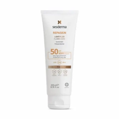 Repaskin Light Fluid Body Sunscreen SPF 50 Sesderma | Флюид нежный солнцезащитный| Тело
