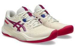 Женские Кроссовки теннисные Asics Gel-Challenger 15 Indoor - кремовый/ярко-розовый